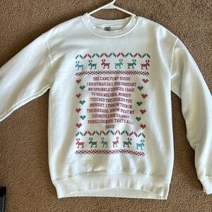 RHONJ themed Christmas crewneck